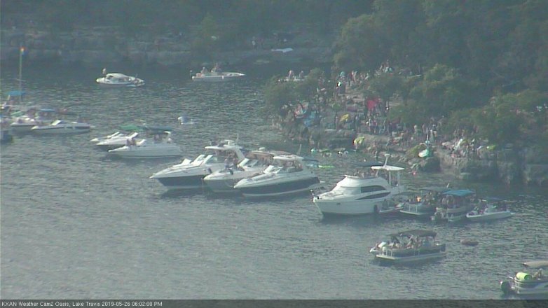 Lake Travis webcam, May 26, 2019 5:05 PM CT