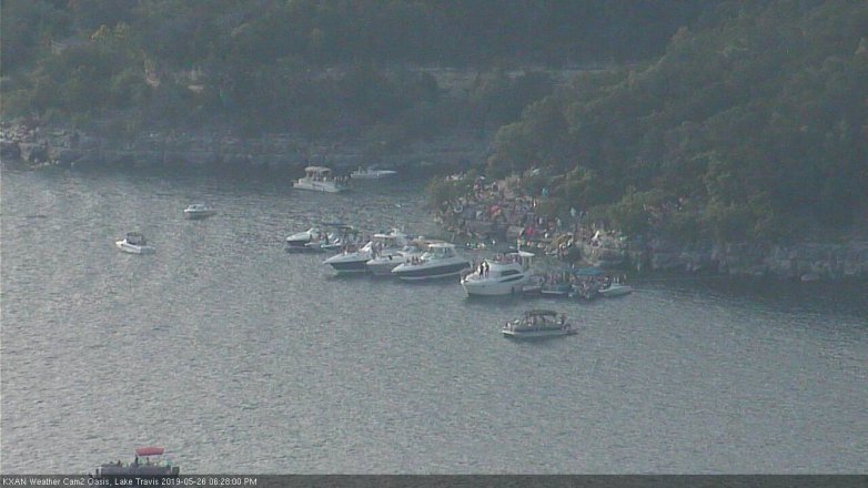 Lake Travis webcam, May 26, 2019 5:30 PM CT