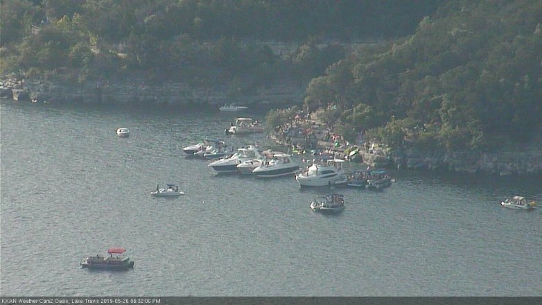 Lake Travis webcam, May 26, 2019 5:35 PM CT