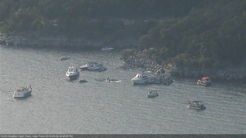 Lake Travis webcam, May 26, 2019 5:50 PM CT