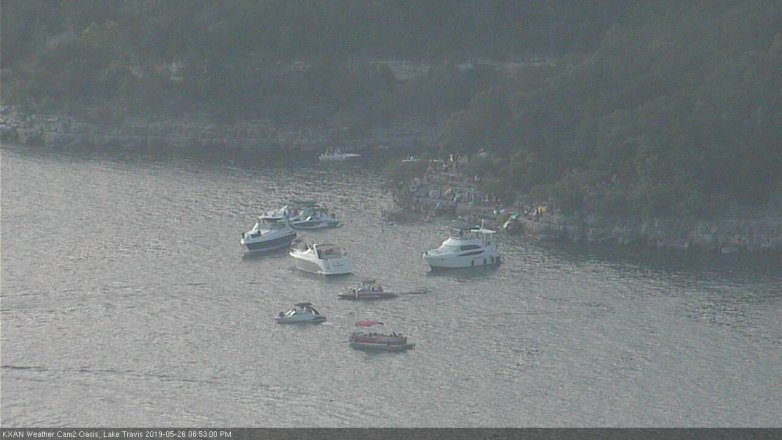 Lake Travis webcam, May 26, 2019 5:55 PM CT