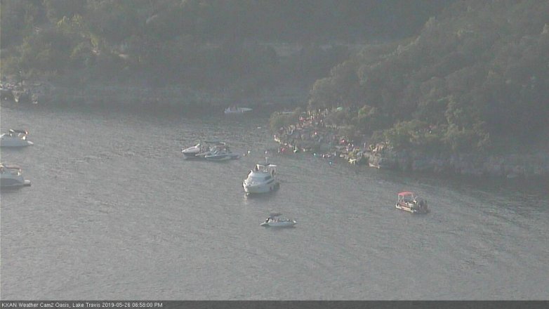 Lake Travis webcam, May 26, 2019 6:00 PM CT