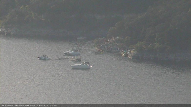 Lake Travis webcam, May 26, 2019 6:15 PM CT