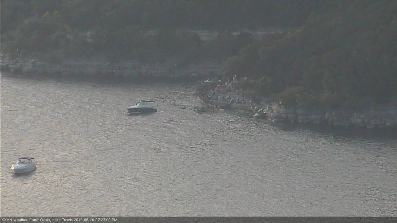 Lake Travis webcam, May 26, 2019 6:30 PM CT