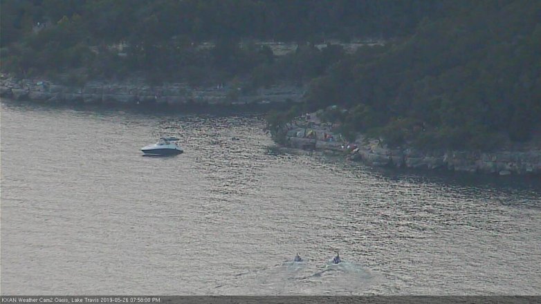 Lake Travis webcam, May 26, 2019 7:00 PM CT