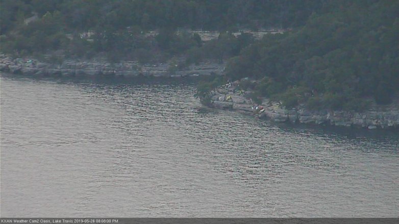 Lake Travis webcam, May 26, 2019 7:10 PM CT