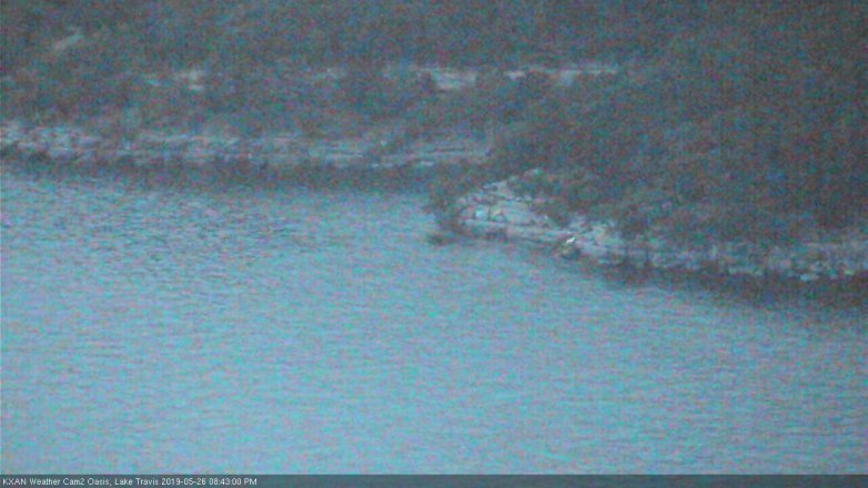 Lake Travis webcam, May 26, 2019 7:45 PM CT