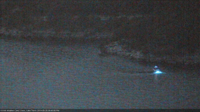 Lake Travis webcam, May 26, 2019 7:50 PM CT