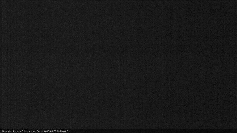 Lake Travis webcam, May 26, 2019 9:00 PM CT