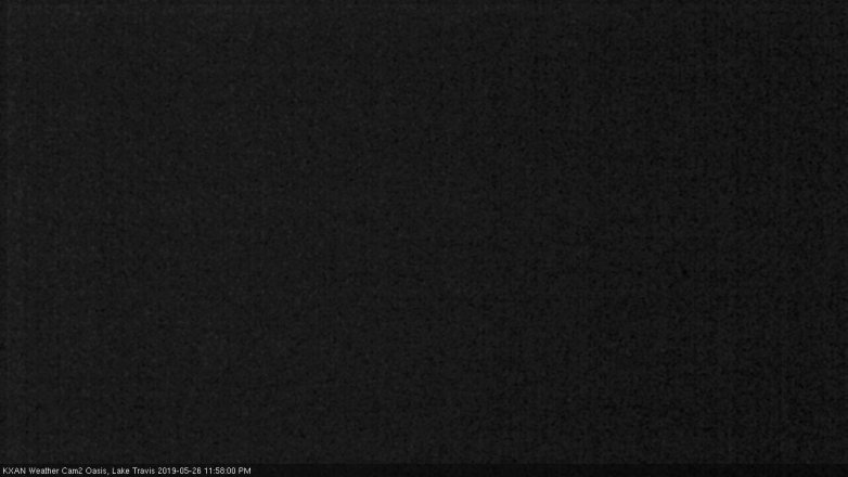 Lake Travis webcam, May 26, 2019 11:00 PM CT