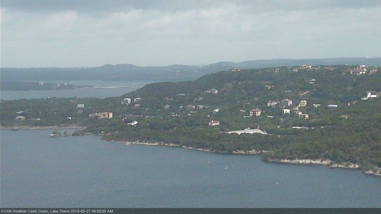 Lake Travis webcam, May 27, 2019 9:00 AM CT