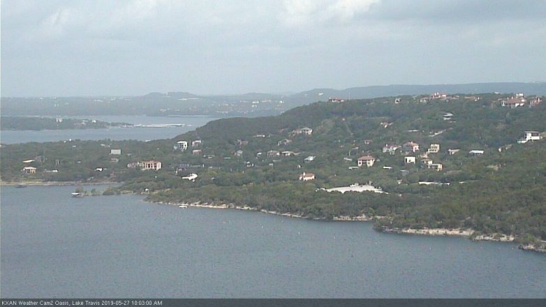 Lake Travis webcam, May 27, 2019 9:05 AM CT