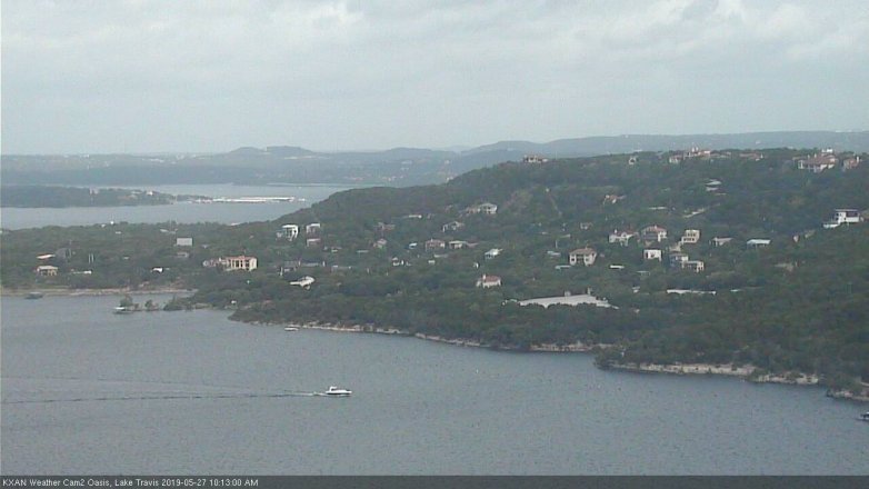 Lake Travis webcam, May 27, 2019 9:15 AM CT