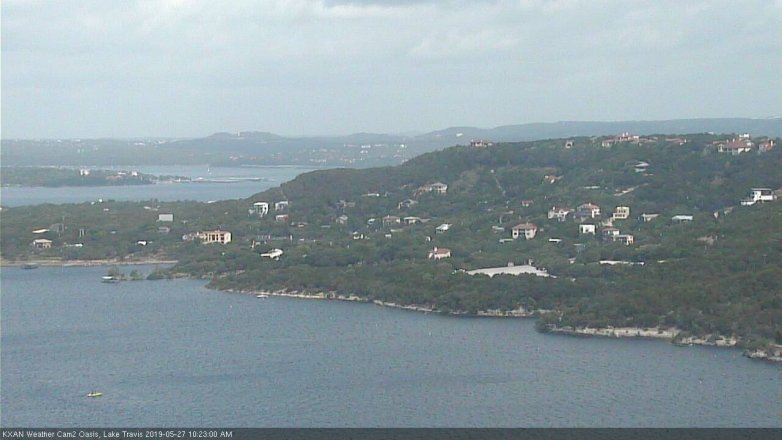 Lake Travis webcam, May 27, 2019 9:25 AM CT