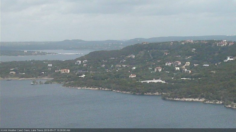 Lake Travis webcam, May 27, 2019 9:40 AM CT