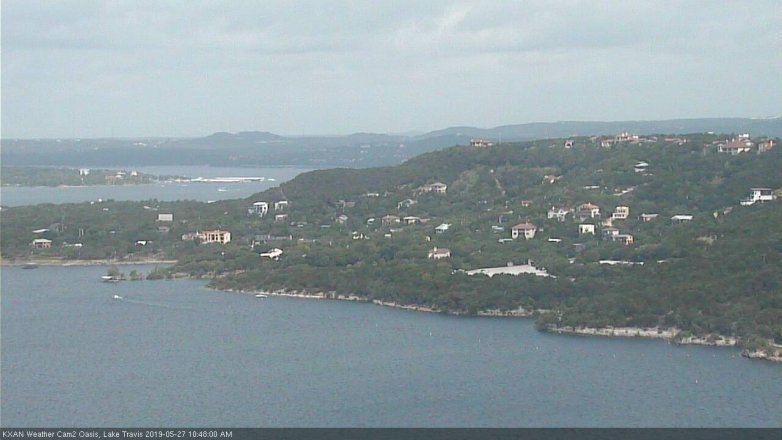 Lake Travis webcam, May 27, 2019 9:50 AM CT
