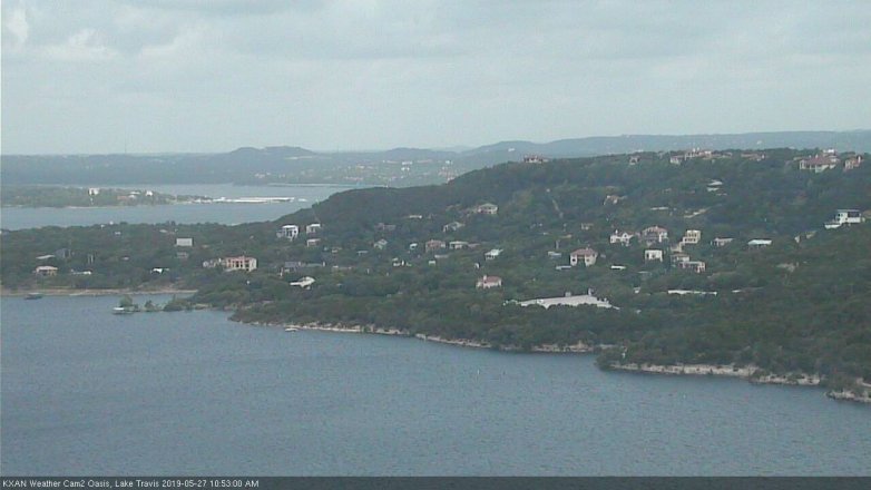 Lake Travis webcam, May 27, 2019 9:55 AM CT