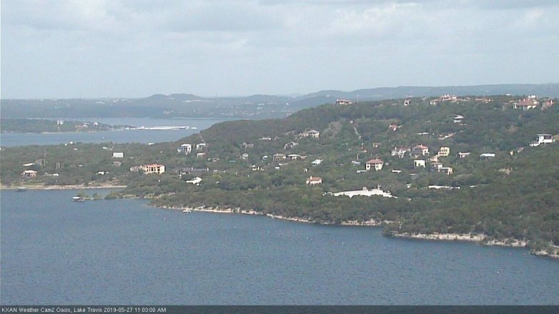 Lake Travis webcam, May 27, 2019 10:05 AM CT