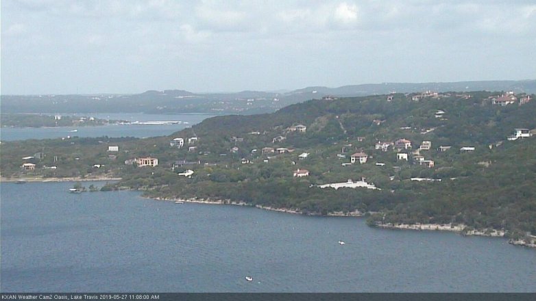Lake Travis webcam, May 27, 2019 10:10 AM CT