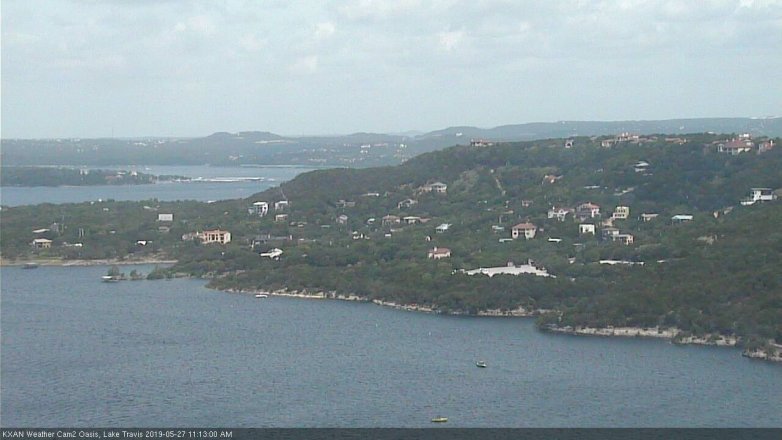 Lake Travis webcam, May 27, 2019 10:15 AM CT