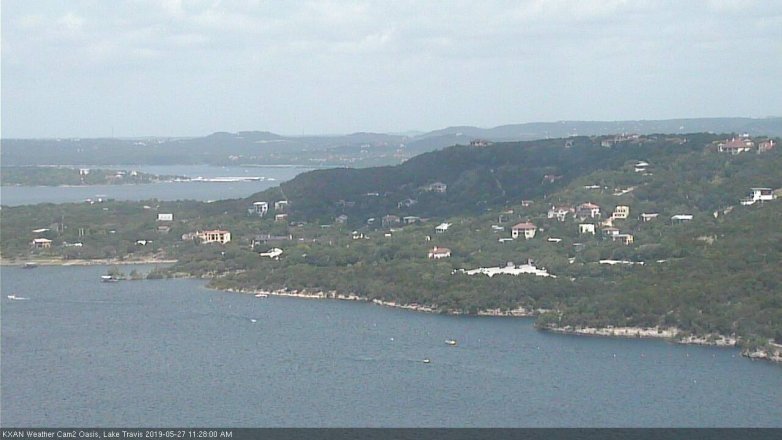 Lake Travis webcam, May 27, 2019 10:30 AM CT