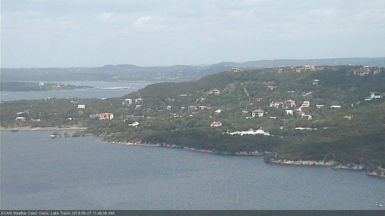 Lake Travis webcam, May 27, 2019 10:50 AM CT
