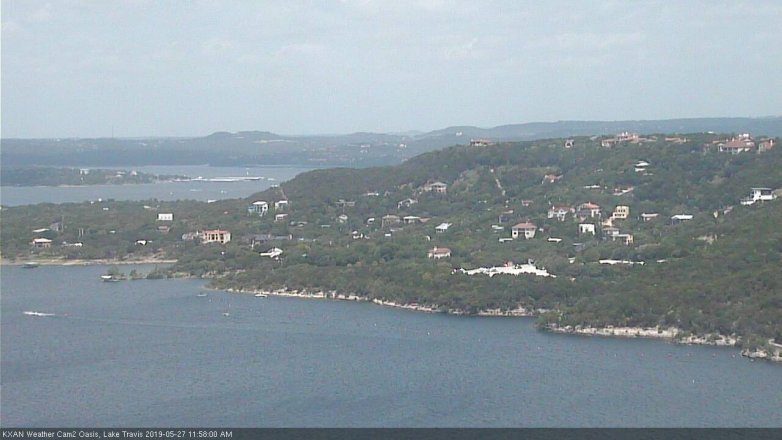 Lake Travis webcam, May 27, 2019 11:00 AM CT