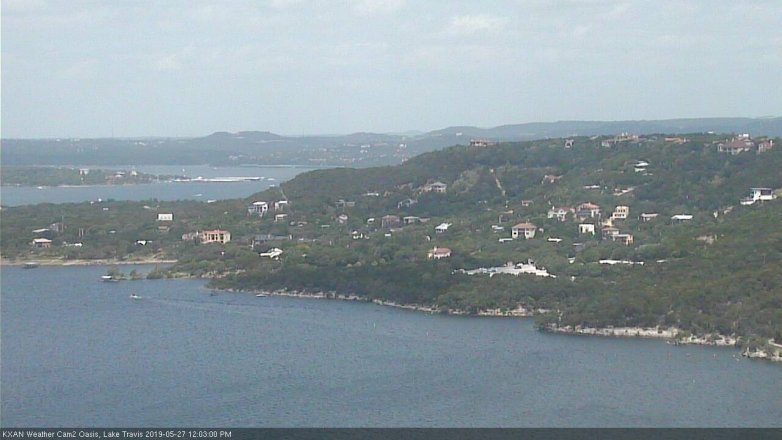 Lake Travis webcam, May 27, 2019 11:05 AM CT