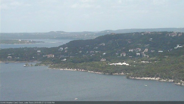 Lake Travis webcam, May 27, 2019 11:15 AM CT