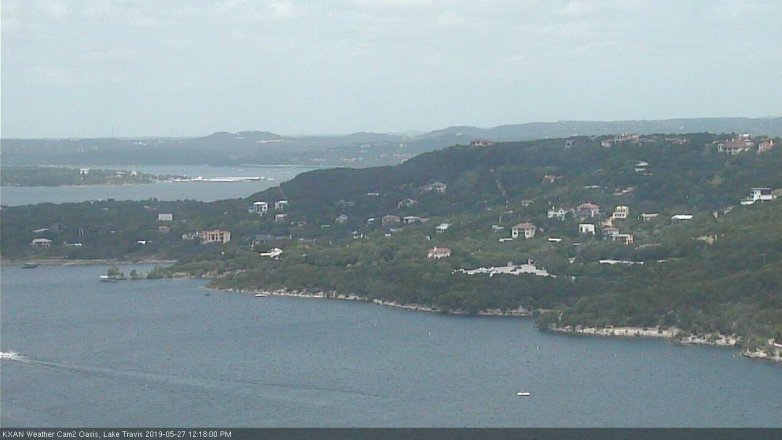 Lake Travis webcam, May 27, 2019 11:20 AM CT