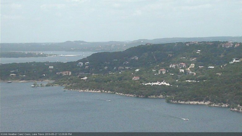 Lake Travis webcam, May 27, 2019 11:30 AM CT
