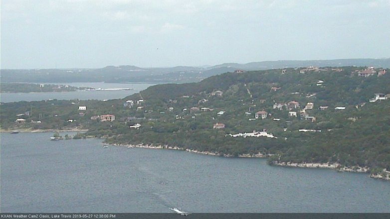 Lake Travis webcam, May 27, 2019 11:40 AM CT