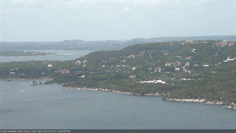 Lake Travis webcam, May 27, 2019 11:45 AM CT