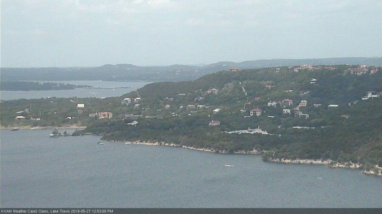 Lake Travis webcam, May 27, 2019 11:55 AM CT