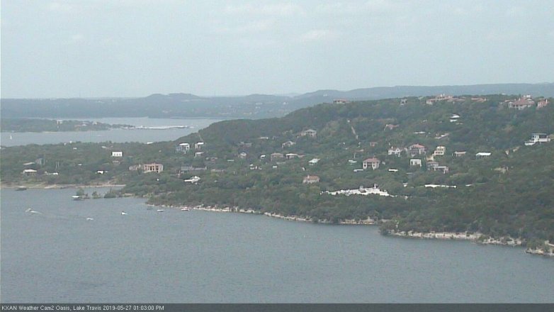 Lake Travis webcam, May 27, 2019 12:05 PM CT