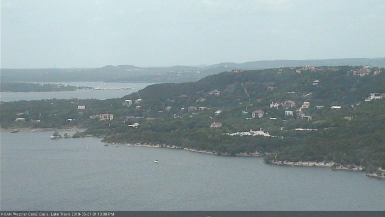 Lake Travis webcam, May 27, 2019 12:15 PM CT