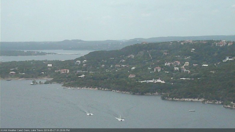 Lake Travis webcam, May 27, 2019 12:30 PM CT