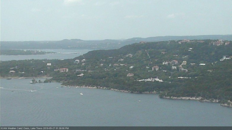 Lake Travis webcam, May 27, 2019 12:40 PM CT