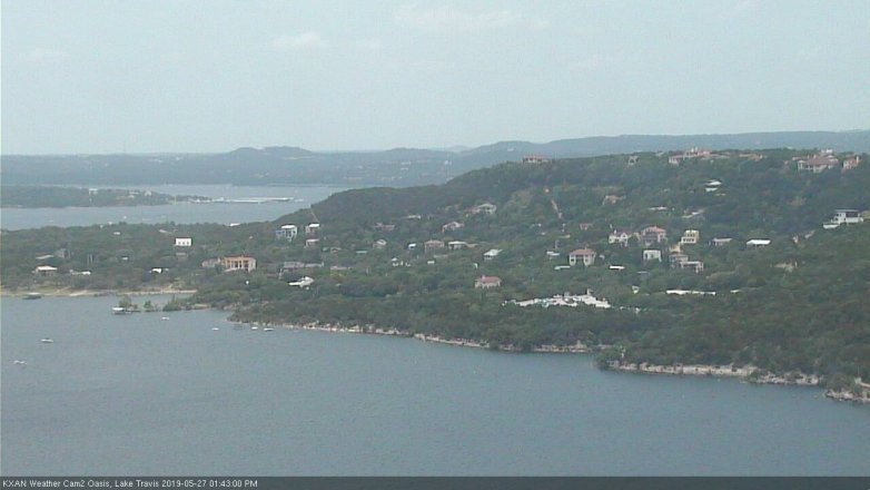 Lake Travis webcam, May 27, 2019 12:45 PM CT