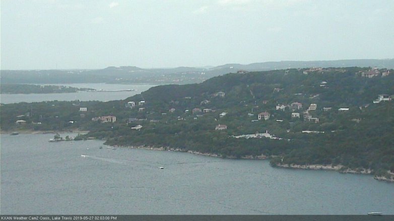 Lake Travis webcam, May 27, 2019 1:05 PM CT