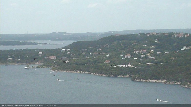 Lake Travis webcam, May 27, 2019 1:15 PM CT