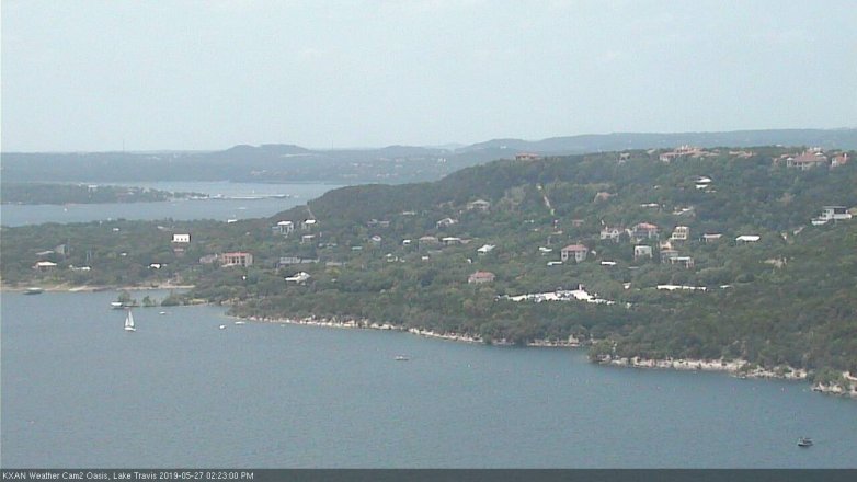 Lake Travis webcam, May 27, 2019 1:25 PM CT