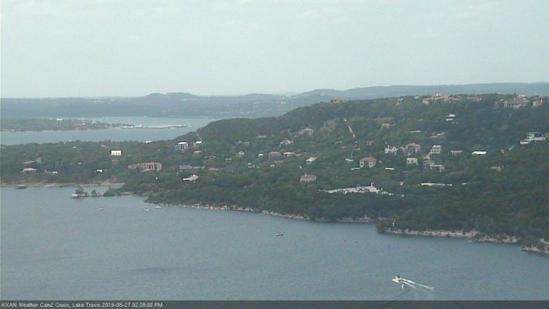 Lake Travis webcam, May 27, 2019 1:30 PM CT