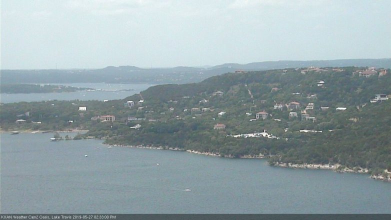 Lake Travis webcam, May 27, 2019 1:35 PM CT