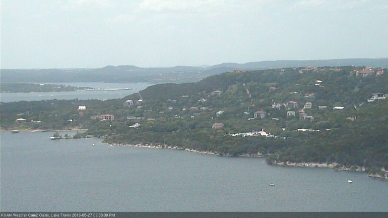 Lake Travis webcam, May 27, 2019 1:40 PM CT