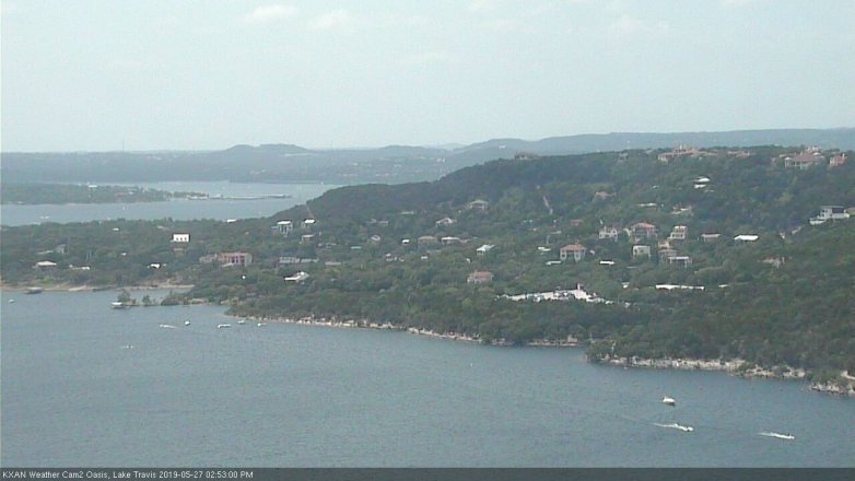 Lake Travis webcam, May 27, 2019 1:55 PM CT
