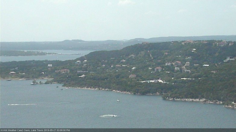 Lake Travis webcam, May 27, 2019 2:10 PM CT