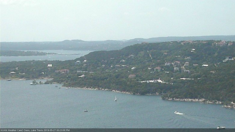 Lake Travis webcam, May 27, 2019 2:25 PM CT