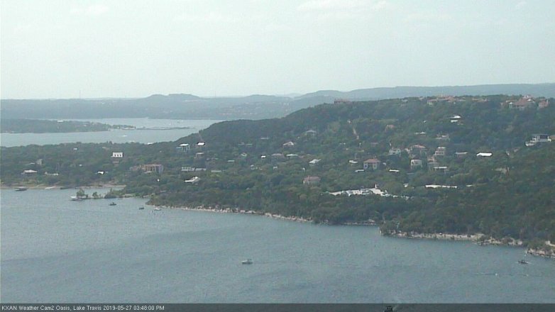 Lake Travis webcam, May 27, 2019 2:50 PM CT