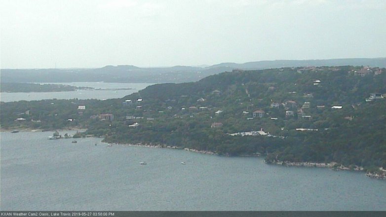 Lake Travis webcam, May 27, 2019 3:00 PM CT